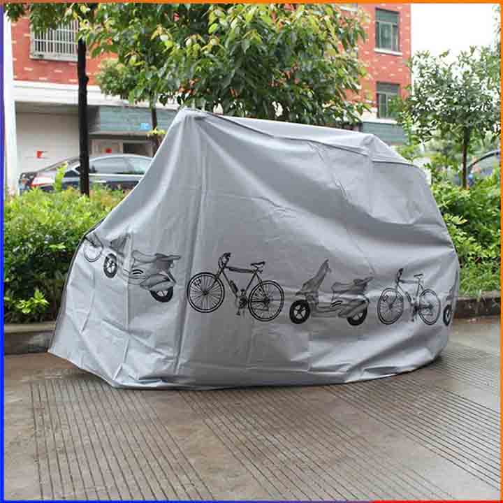 Bạt trùm phủ xe máy xe đạp che nắng mưa