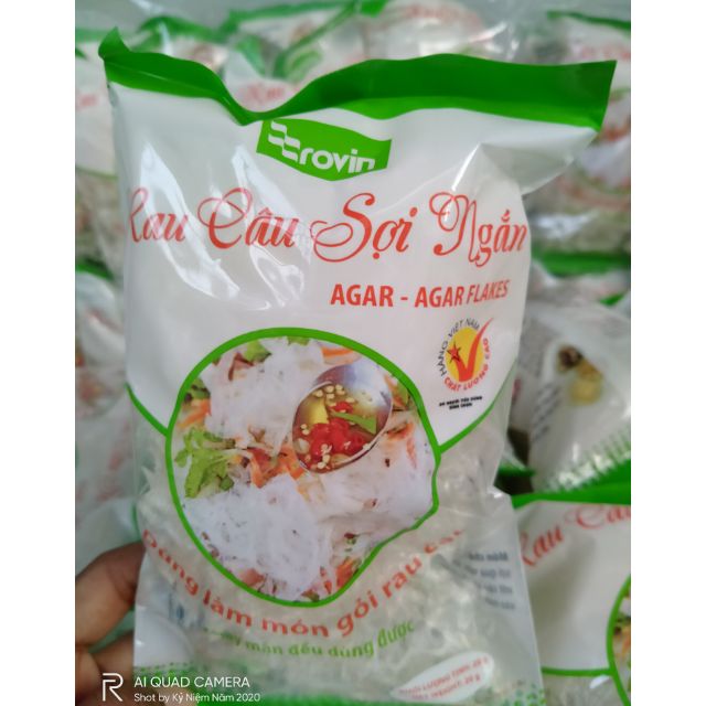 ❤🍀RAU CÂU SỢI NGẮN CTY HOÀNG YẾN (BẾP KETO TPHCM ) GÓI 20GRAM.