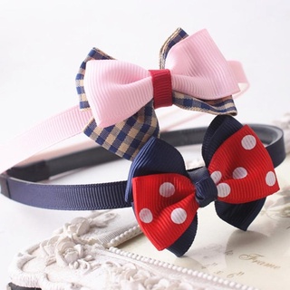 Bờm tóc hình nơ cài cute đáng yêu cho bé Miscoco BD06