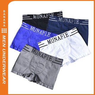 Quần sịp nam ️💥 Quần lót nam Munafie free size dệt kim co giãn 4 chiều MN01