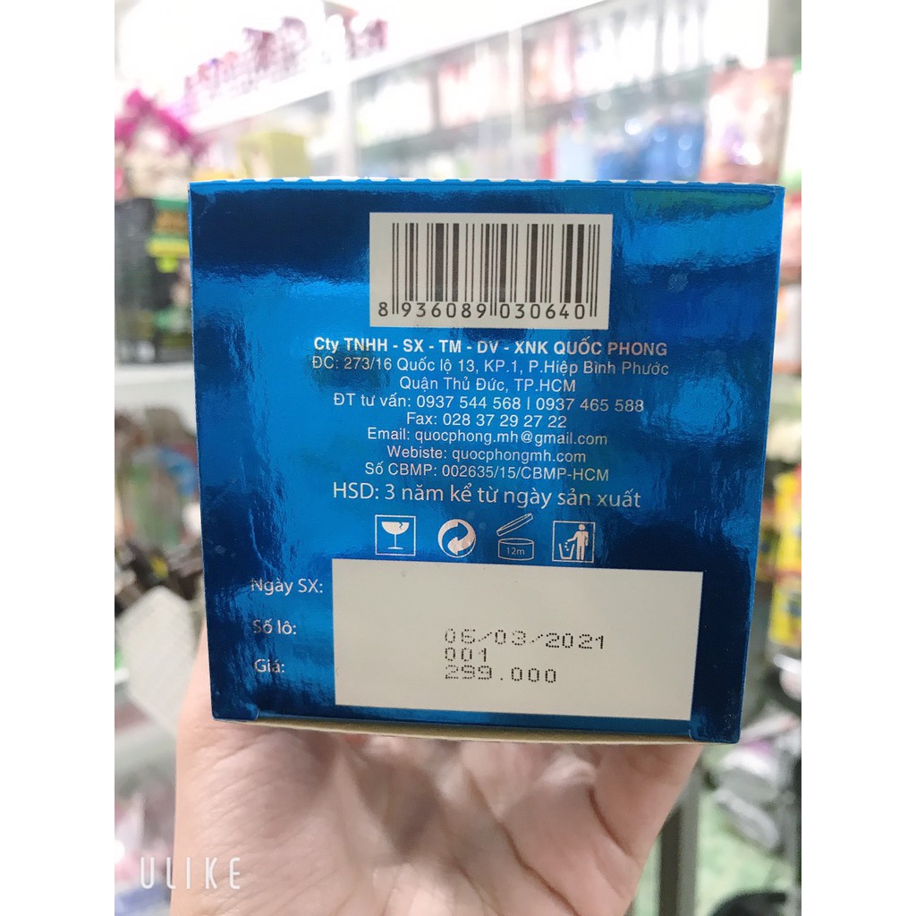 kem SON nhau thai cừu -collagen trắng da ,ngừa nếp nhăn,lão hóa ,tái tạo da cao cấp 30g [ chuẩn hàng cty] 100%]