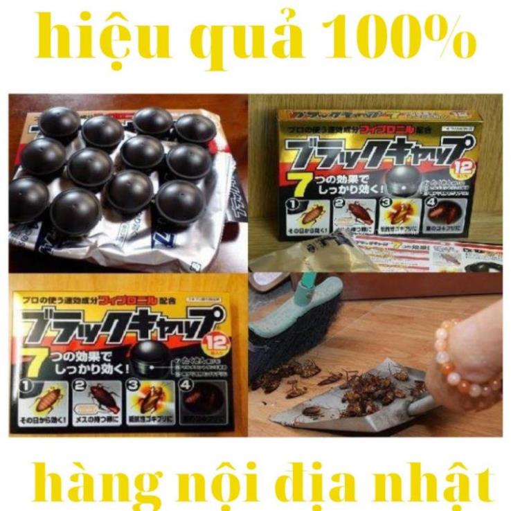 Thuốc diệt gián nhật bản - diệt gián tận gốc hộp 12 viên an toàn - hiệu quả cho con người và vật nuôi  BN