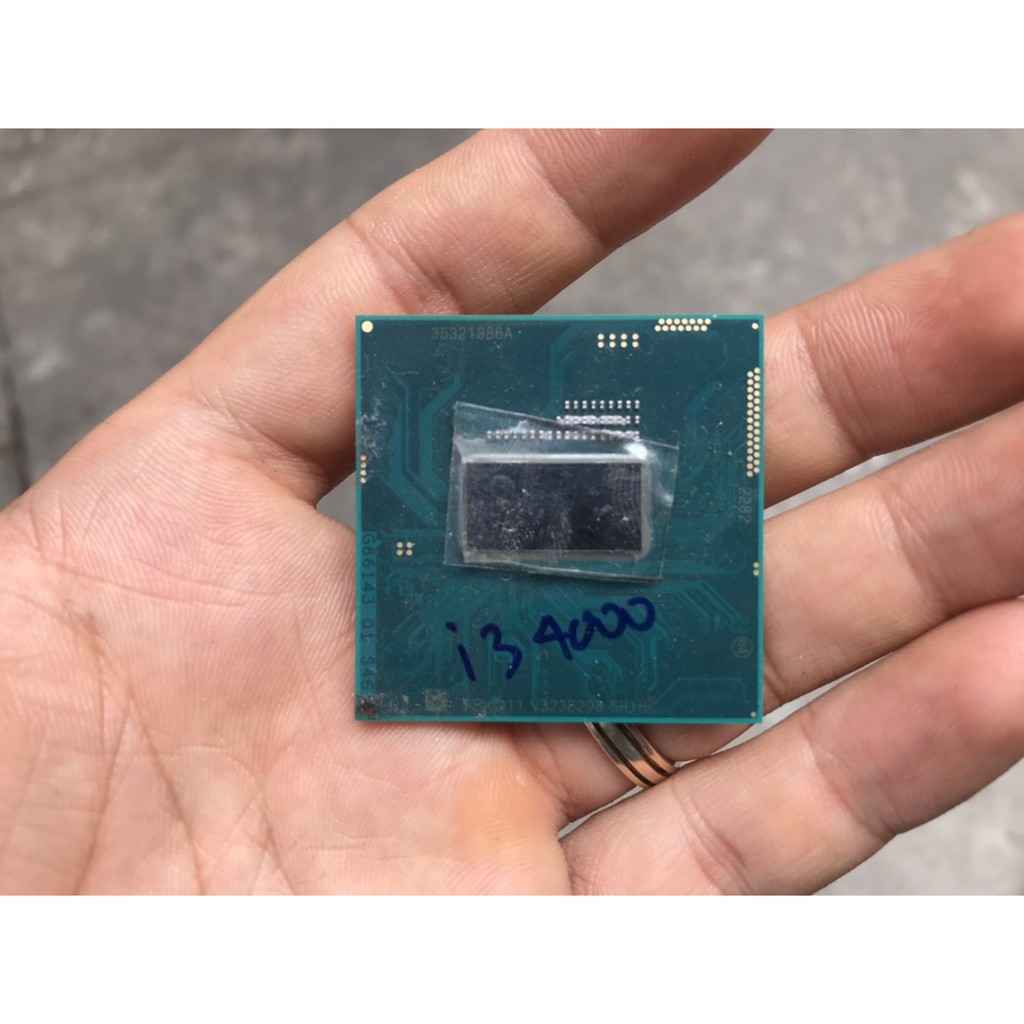 [Mã 88ELSALE hoàn 7% đơn 300K] tặng keo - bộ vi xử lý CPU Intel Core i3 4000m socket 946 máy tính laptop Haswell SR1HC | BigBuy360 - bigbuy360.vn