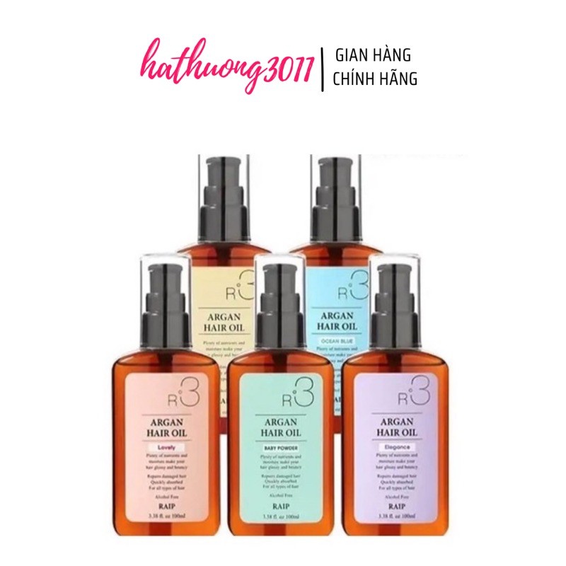 [CÓ SẴN + BILL] Tinh Dầu Argan Dưỡng Tóc R3 Argan Hair Oil