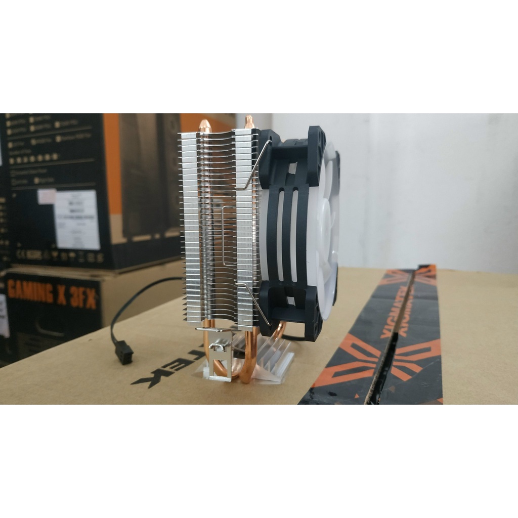 Tản CPU Coolmoon P2 - Led RGB - Fan 9cm - New BH 03 Tháng