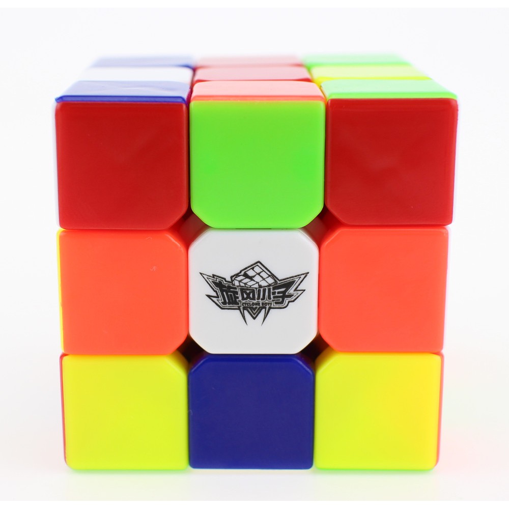 đồ chơi Rubik 3x3 Cyclone boys - Rubik Màu Liền Khối, Quay Trơn Mượt, bẻ góc cực tốt