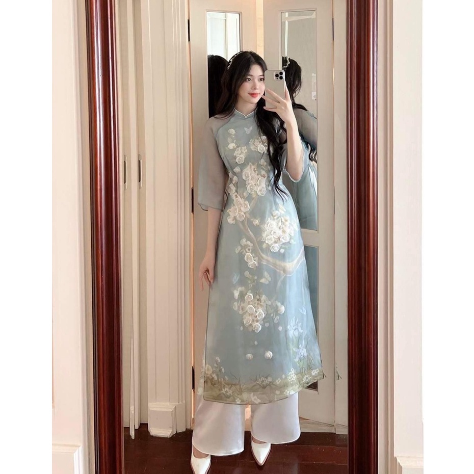 Áo Dài Cách Tân Uyển Vy Cao Cấp