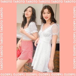 Quần short thiết kế TAROTO ống bèo kẻ caro