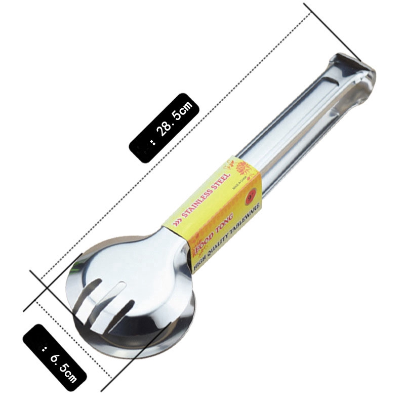 Bộ 4 kẹp gắp thức ăn bằng thép không gỉ