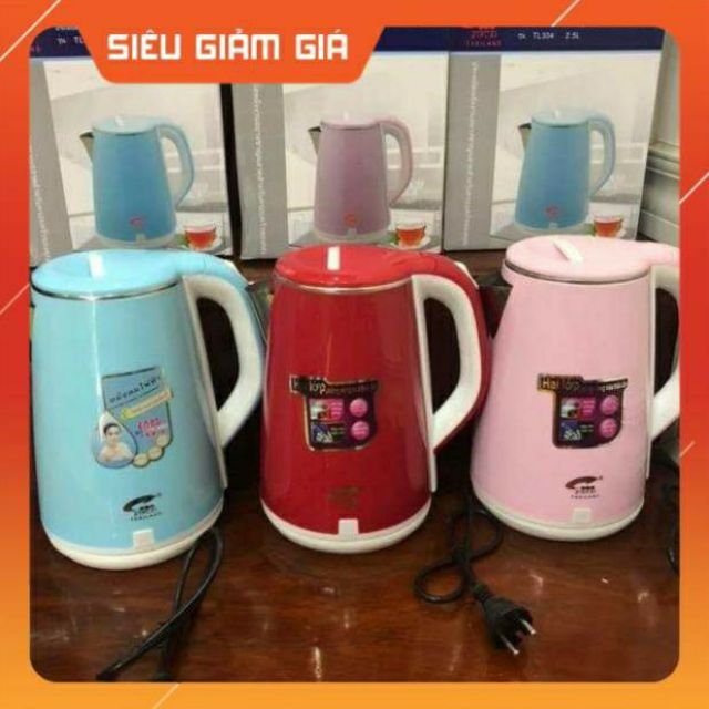 Ấm siêu tốc ziplai hàng chuẩn Thái Lan .BH 12 tháng