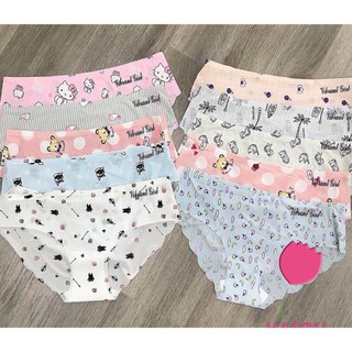 Combo 10 quần lót Nữ, Quần Su Đúc Điều Hòa Hình Siêu Cute Ngộ Nghĩnh -MYLOVE.VN