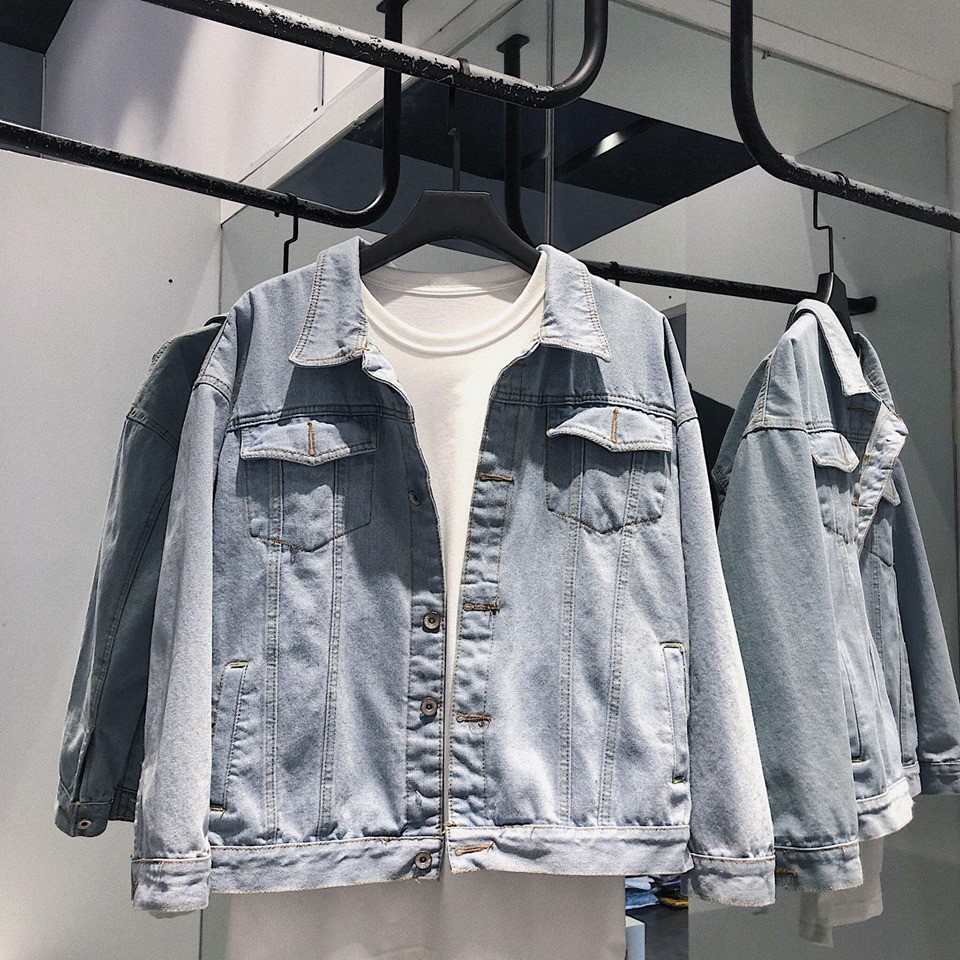 áo khoác jacket jean unisex