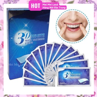 Miếng Dán Trắng Răng 3D White Teeth Whitening Strips