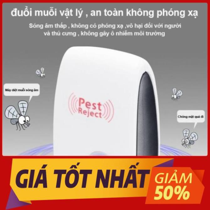 Máy Xua Đuổi Chuột, Muỗi, Gián, Kiến, Côn trùng bằng sóng siêu âm Pest Reject