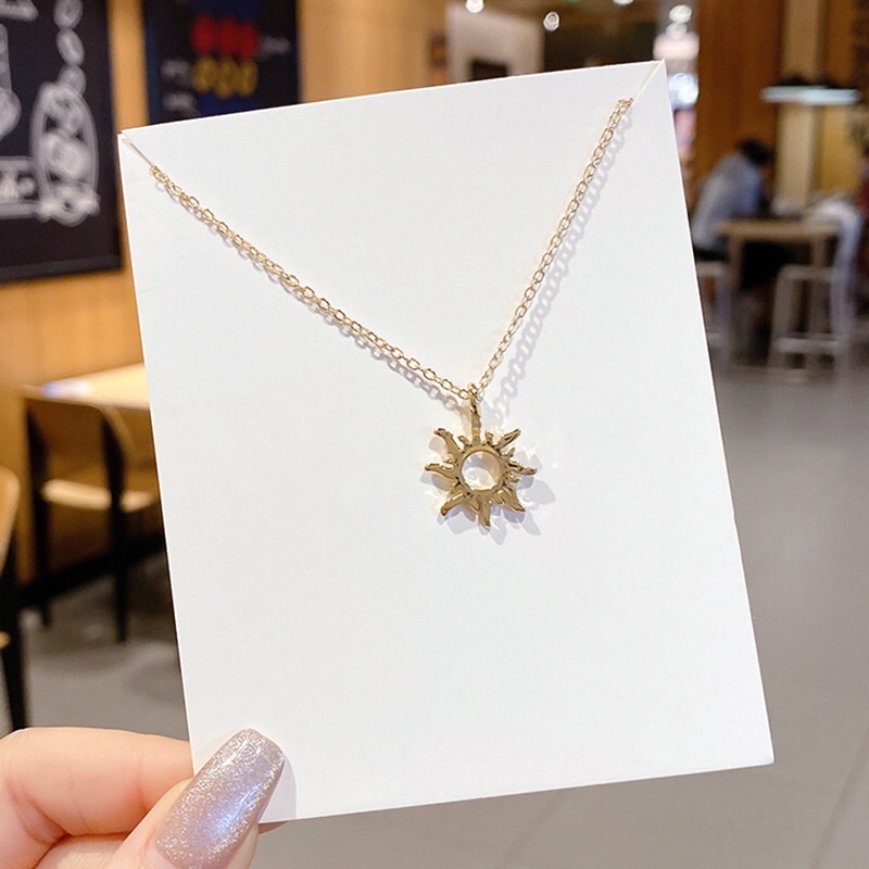 Dây chuyền mạ kim loại mặt dây dễ thương