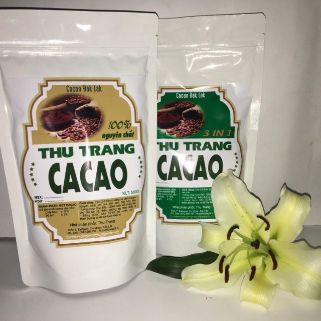 Cacao nguyên chất(500gr)