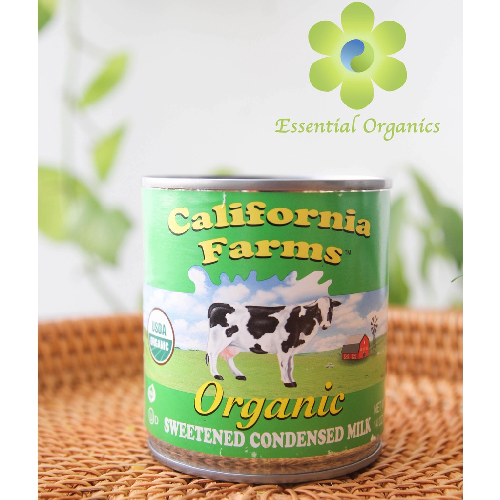 Sữa đặc hữu cơ California Farm 397g Mỹ