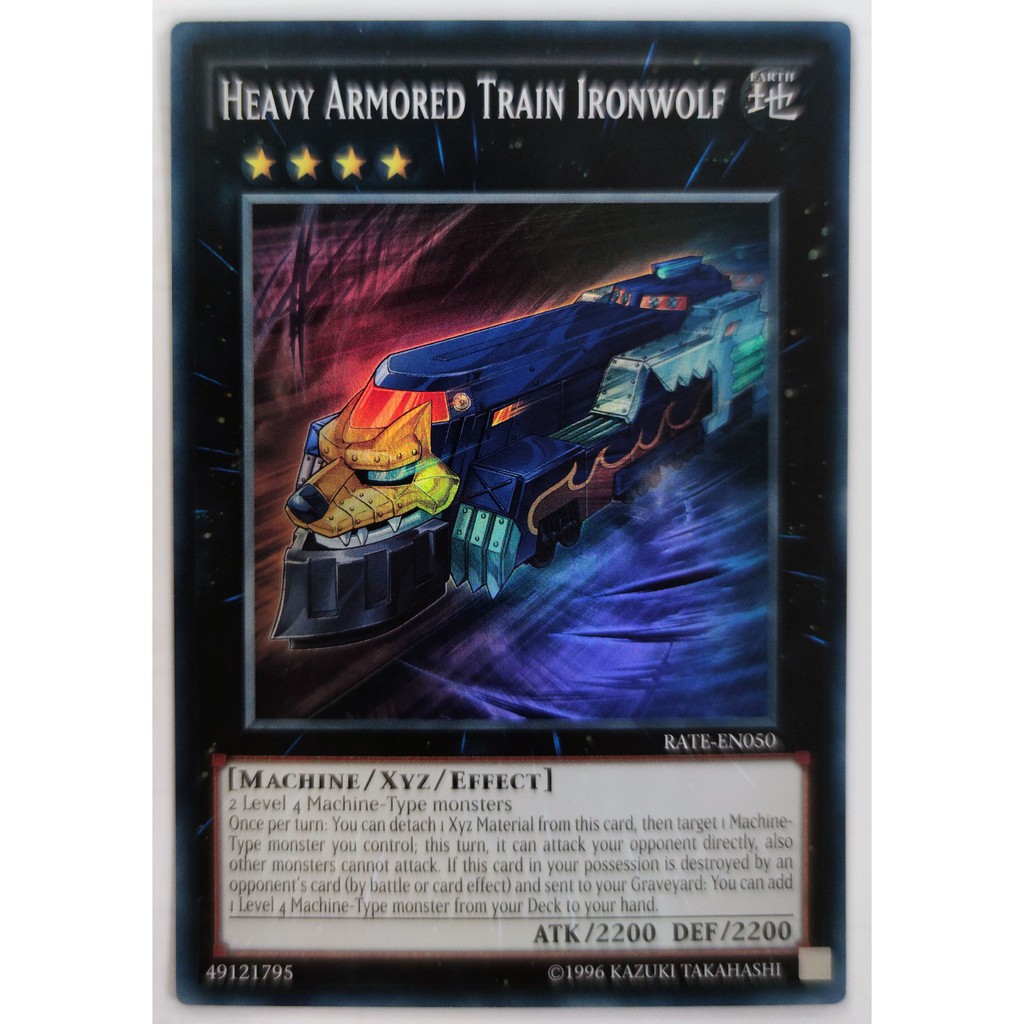 [Thẻ Yugioh] Heavy Armored Train Ironwolf |EN| Super Rare (ARC-V)