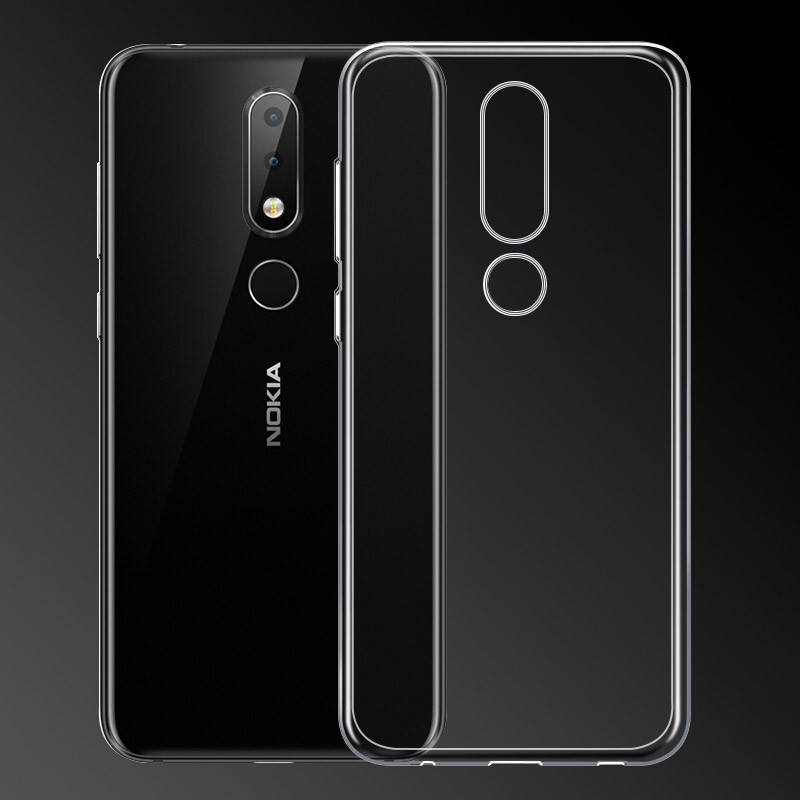 Ốp lưng dẻo silicon trong suốt Nokia 6.1 plus