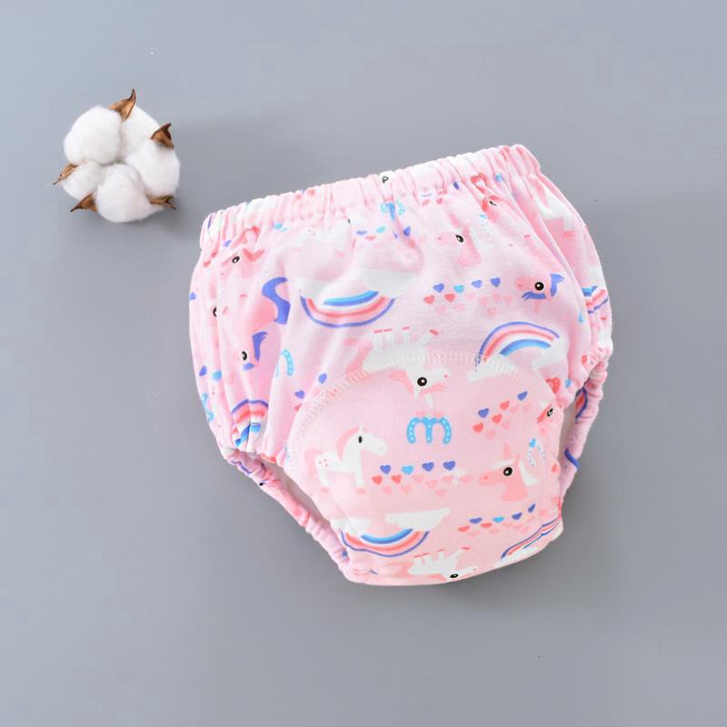 Quần Tã Cotton 6 Lớp Chống Thấm Nước Cho Bé