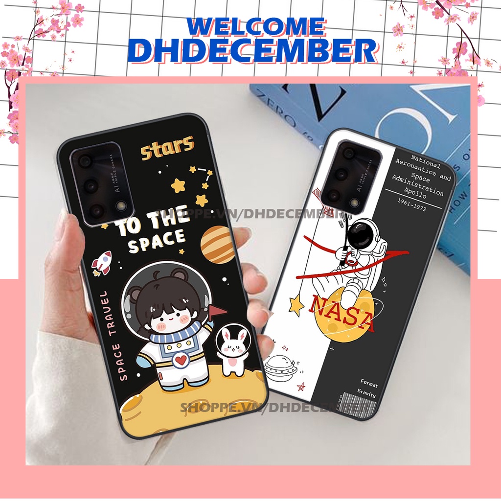 Ốp lưng Oppo A95 in hình dễ thương- cute dog- n@sa SIÊU HÀI HƯỚC