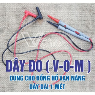 Dây đo, dùng cho đồng hồ đo đa năng V.O.M, thợ sửa chữa điện, điện tử
