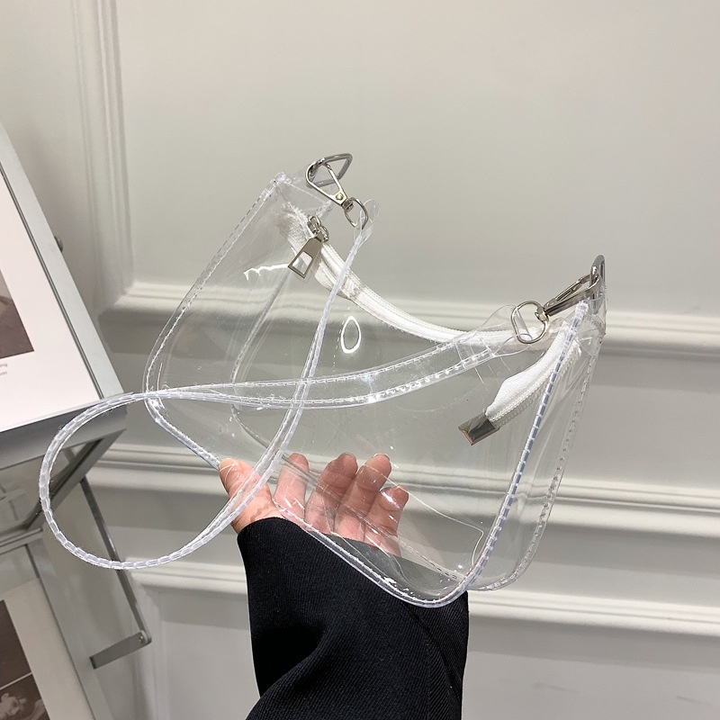 Túi Xách Jelly Trong Suốt Nhỏ Xinh Thời Trang Hàn Quốc Cho Nữ