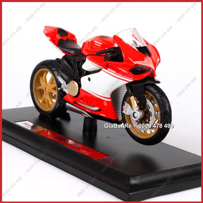 Mô Hình Xe Moto Ducati 1199 Superleggra Tỉ Lệ 1:18 - Maisto - 8791