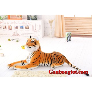Thú nhồi bông mô hình  cọp giống thật 90cm