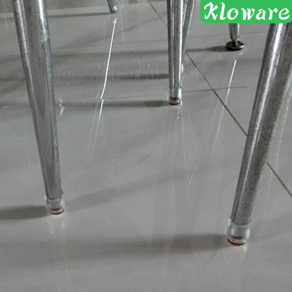 Set 10 Miếng Lót Chân Ghế / Đồ Nội Thất Trong Suốt Tiện Dụng