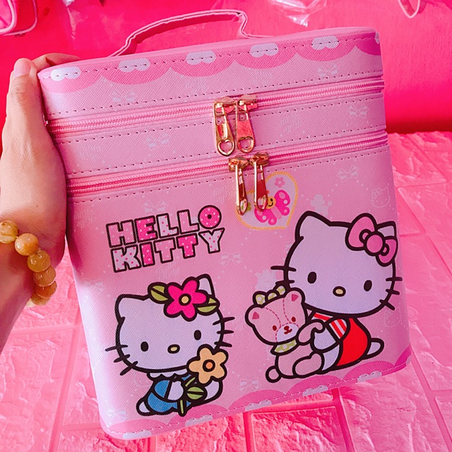 Hộp đựng mĩ phẩm kitty
