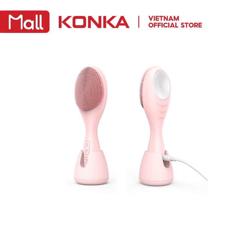Máy rửa mặt KONKA KZ-JM12 đầu cọ silicon chống thấm nước IPX6