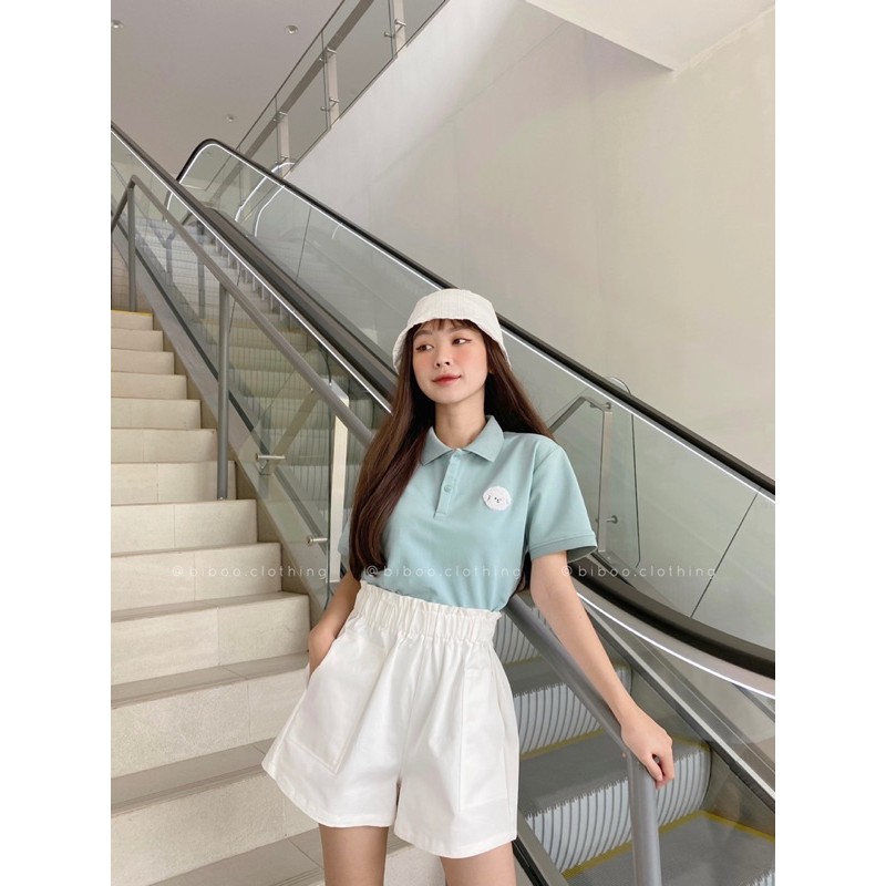 Áo polo CHÓ XÙ TRẮNG | BigBuy360 - bigbuy360.vn