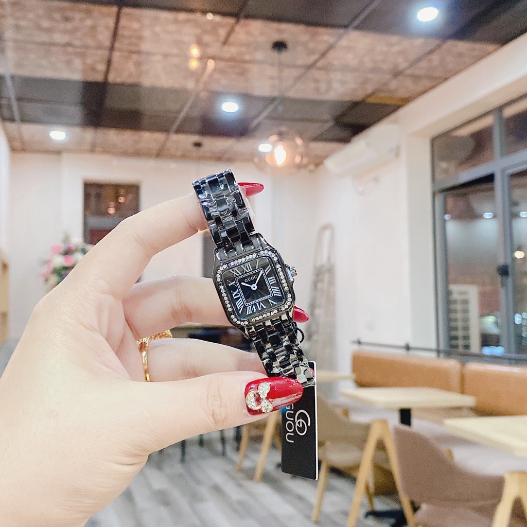 Đồng hồ nữ CHOPAR dây hợp kim ko rỉ sang trọng phong cách mới hợp thời trang, chống nước, bảo hành 12 tháng