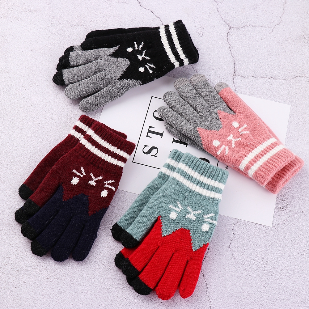 Găng tay giữ ấm thông minh có thể điều khiển màn hình cảm ứng dành cho nữ