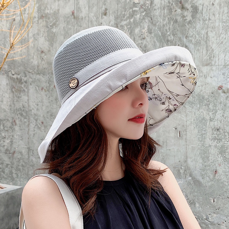 Nón Vành Rộng Chống Tia Uv Thời Trang Cho Nữ