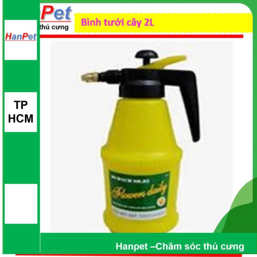 Hanpet.GV- Bình tưới cây cảnh, bình phun thuốc bằng nhựa cao cấp (2 lít) 314- 10043LV