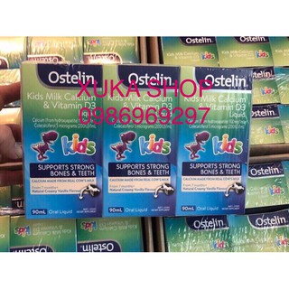 Vitamin d3&canxi ostelin dạng siro của úc