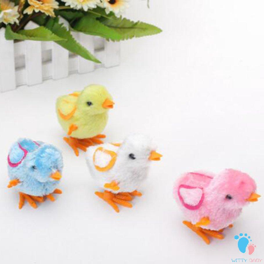 Đồ chơi lên dây cót hình chú gà bông dễ thương