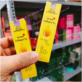 Serum Collagen X3 20ml xóa thâm nám căng bóng da 💯Chính Hãng 💯 Serum X3