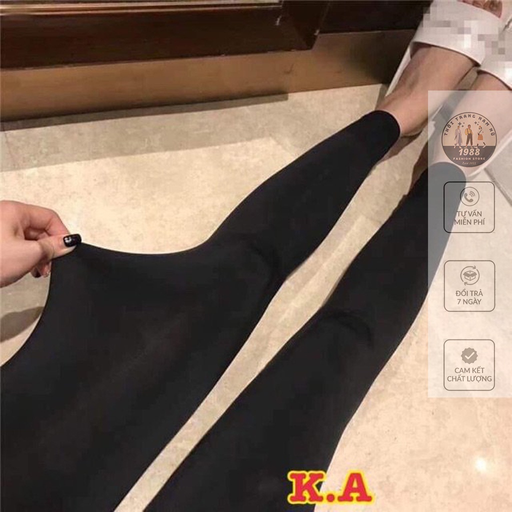 Quần Legging Nữ Dài, Legging Trơn Co Dãn 4 Chiều