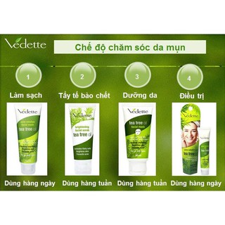 BỘ DƯỠNG DA NGỪA MỤN TINH CHẤT TRÀM TRÀ