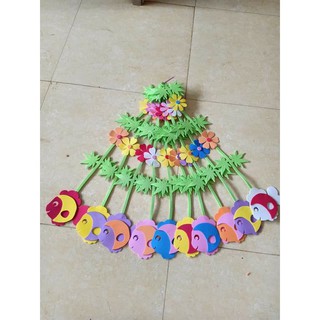 dây rèm cửa trang trí mầm non