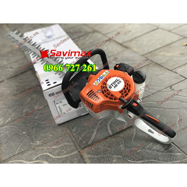 Máy cắt tỉa hàng rào STIHL HS45 đầu tỉa 45cm bảo hành 12 tháng chính hãng