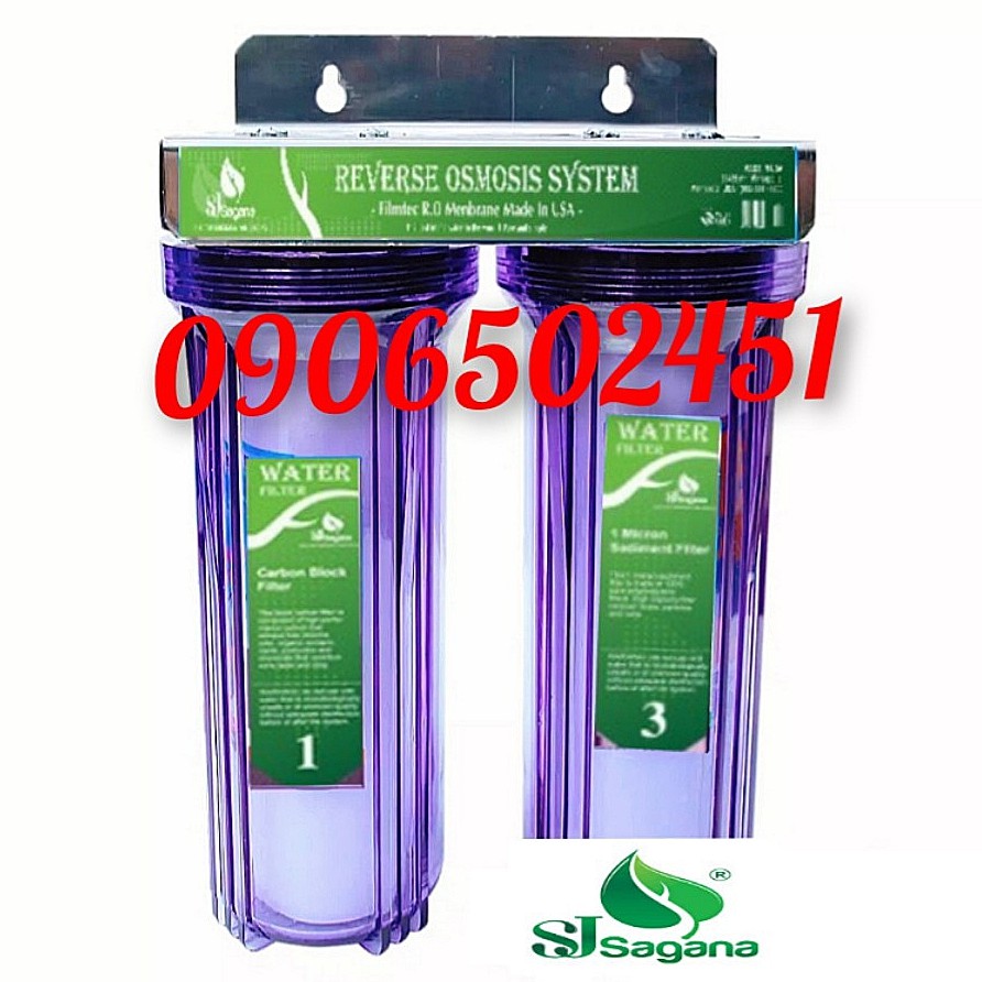 Bộ lọc nước sinh hoạt gia đình 2 cấp 20C3 inch