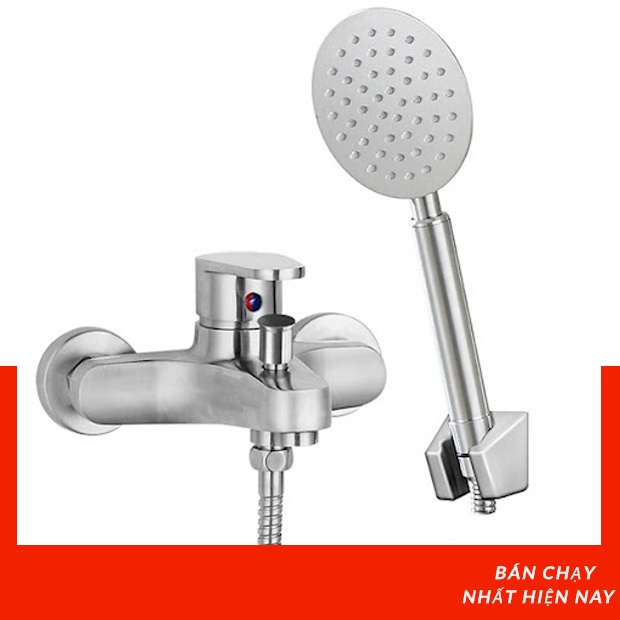 Vòi sen nóng lạnh inox 304 cao cấp