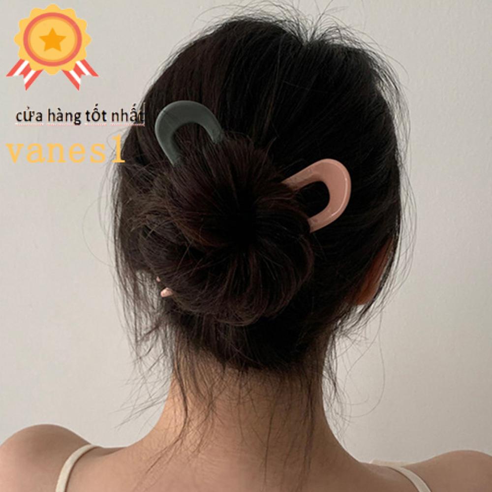 Trâm Cài Tóc Hình Chữ U Phong Cách Vintage Hàn Quốc VANES1 Dành Cho Nữ