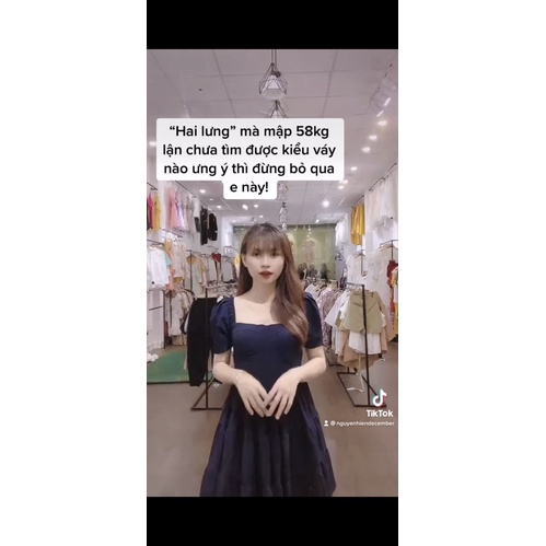 Đầm cổ u 10907