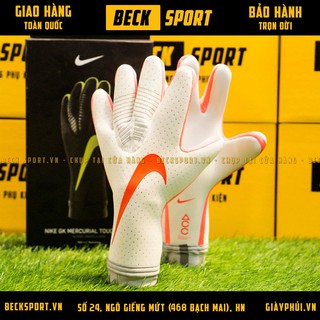 Găng Tay Mercurial Touch Trắng Hồng ( Không Xương)