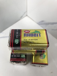 Pin vuông 9V con thỏ